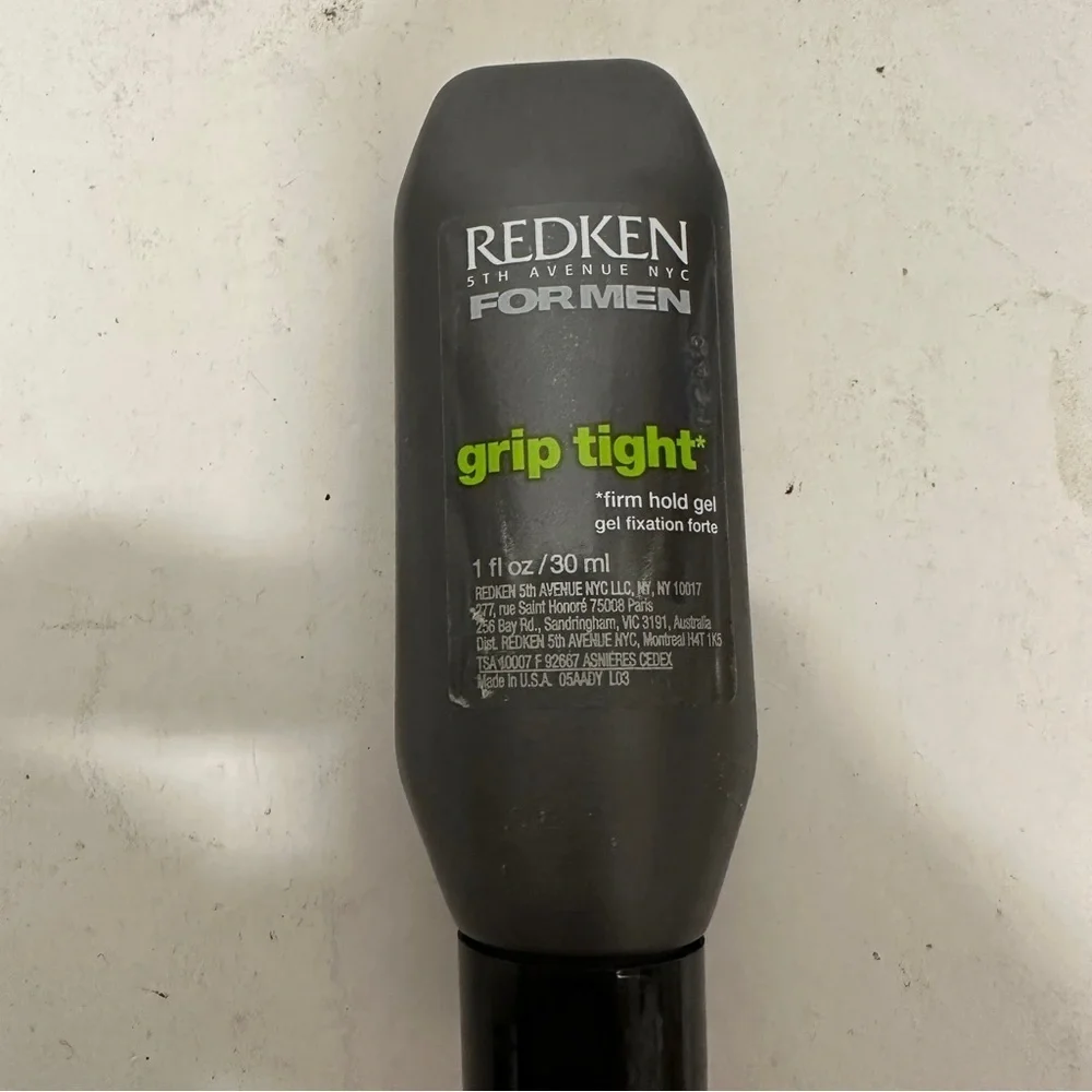 Redken For Men Grip Tight Firm Hold Gel 1 OZ HTF